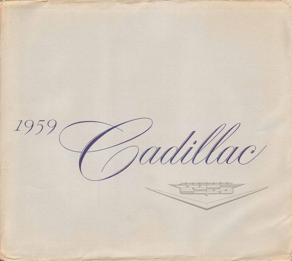 1959 Cadillac Prestige Brochure